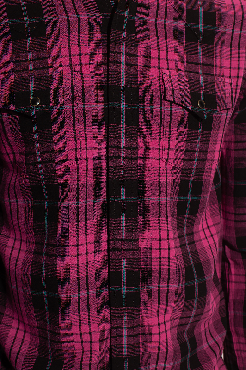 Saint Laurent Checked shirt